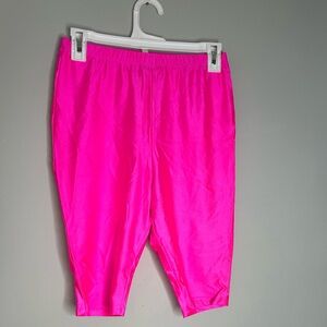 Hottie neon pink biker shorts